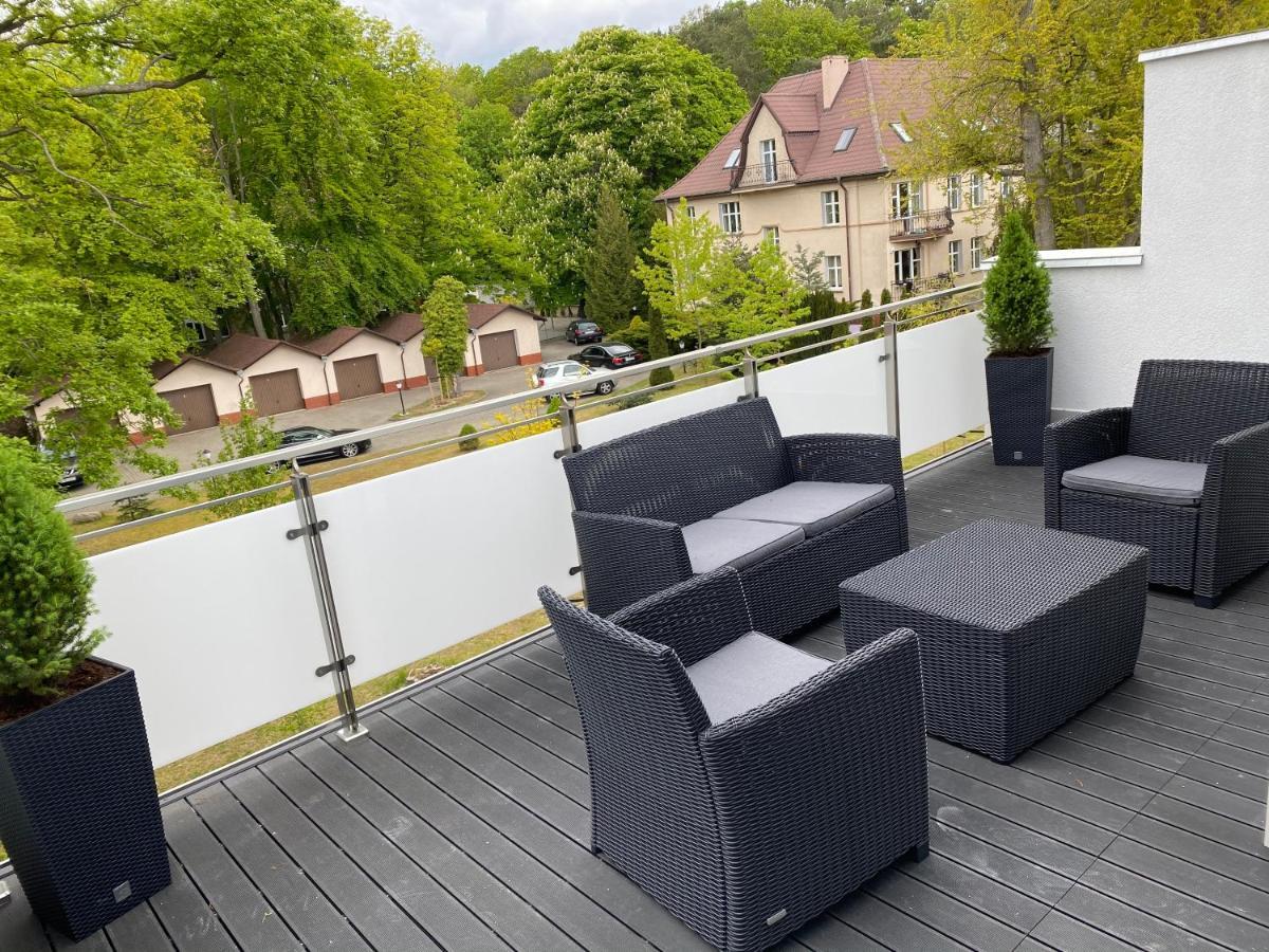 Apartament Przy Parku Z Duzym Tarasem ,Prywatny Parking Apartment Swinoujscie Bagian luar foto